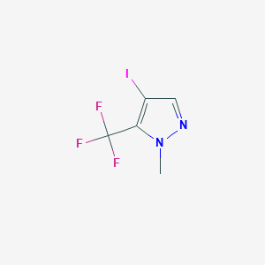 4-iodo-1-methyl-5-(trifluoromethyl)-1H-pyrazole