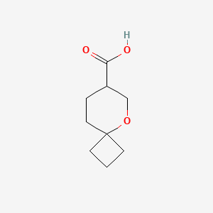 B2471433 5-Oxaspiro[3.5]nonane-7-carboxylic acid CAS No. 2248296-76-4