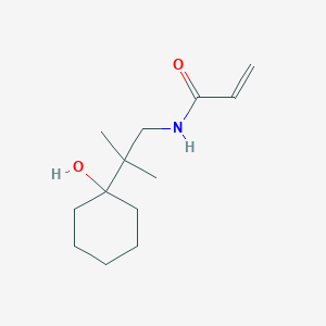 B2471691 N-[2-(1-Hydroxycyclohexyl)-2-methylpropyl]prop-2-enamide CAS No. 2361655-42-5