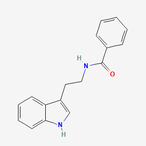 molecular formula C17H16N2O B2471748 N-[2-(1H-indol-3-yl)ethyl]benzamide CAS No. 4753-09-7