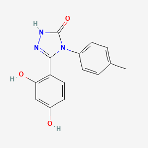 molecular formula C15H13N3O3 B2471934 KPLH1130 CAS No. 906669-07-6