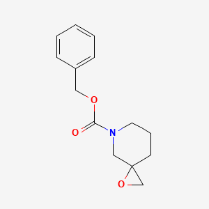 molecular formula C14H17NO3 B2472329 Benzyl 1-oxa-5-azaspiro[2.5]octane-5-carboxylate CAS No. 1047655-54-8