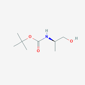 molecular formula C8H17NO3 B024726 Boc-D-alaninol CAS No. 106391-86-0