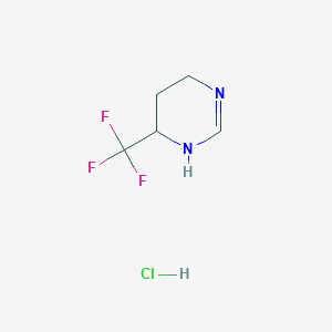 4-(Trifluoromethyl)-1,4,5,6-tetrahydropyrimidine hydrochloride