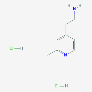 [2-(2-Methyl-4-pyridinyl)ethyl]amine dihydrochloride