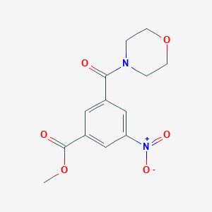 Methyl 3-(morpholin-4-ylcarbonyl)-5-nitrobenzoate