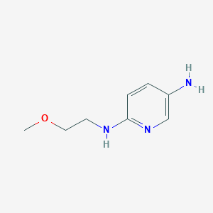 molecular formula C8H13N3O B2472781 N2-(2-Methoxyethyl)pyridine-2,5-diamine CAS No. 926197-50-4
