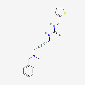 1-(4-(Benzyl(methyl)amino)but-2-yn-1-yl)-3-(thiophen-2-ylmethyl)urea