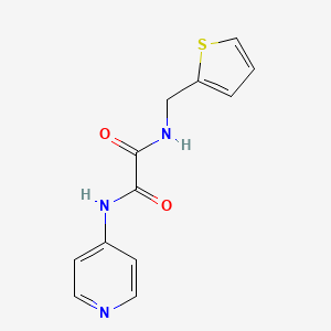 N1-(pyridin-4-yl)-N2-(thiophen-2-ylmethyl)oxalamide