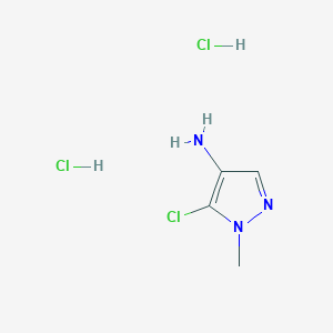 5-chloro-1-methyl-1H-pyrazol-4-amine dihydrochloride