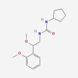 1-Cyclopentyl-3-(2-methoxy-2-(2-methoxyphenyl)ethyl)urea