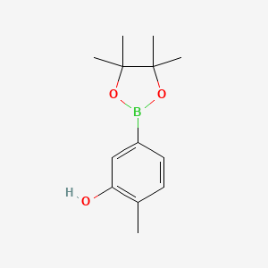 2-Methyl-5-(4,4,5,5-tetramethyl-1,3,2-dioxaborolan-2-yl)phenol