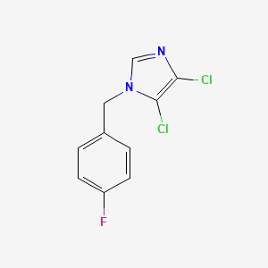 4,5-dichloro-1-(4-fluorobenzyl)-1H-imidazole