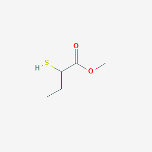 molecular formula C5H10O2S B2472932 Methyl 2-sulfanylbutanoate CAS No. 132958-57-7