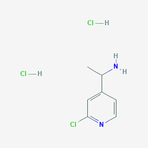 1-(2-Chloropyridin-4-yl)ethan-1-amine dihydrochloride