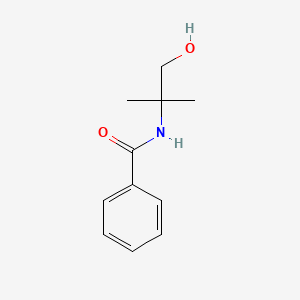molecular formula C11H15NO2 B2473029 N-(1-hydroxy-2-methylpropan-2-yl)benzamide CAS No. 19312-05-1