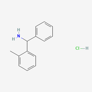 1-(2-Methylphenyl)-1-phenylmethanamine hydrochloride