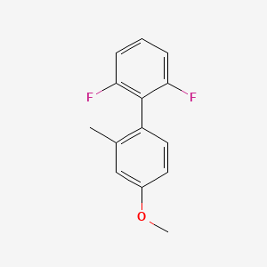 1-(2,6-Difluorophenyl)-4-methoxy-2-methylbenzene