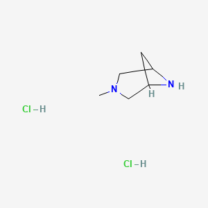 3-Methyl-3,6-diazabicyclo[3.1.1]heptane dihydrochloride