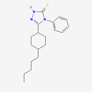 5-(4-pentylcyclohexyl)-4-phenyl-4H-1,2,4-triazole-3-thiol