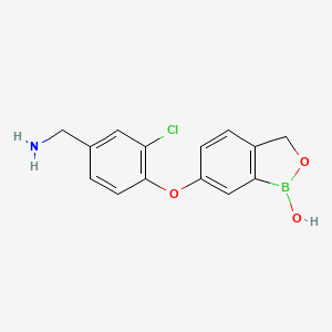 molecular formula C14H13BClNO3 B2473444 AN-3485 