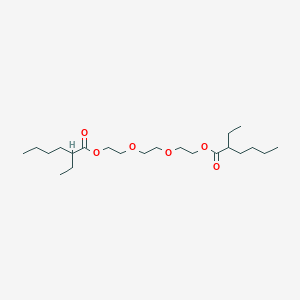 molecular formula C22H42O6 B024735 Triethylene glycol bis(2-ethylhexanoate) CAS No. 94-28-0