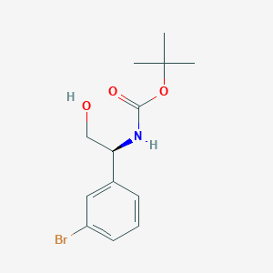 (S)-tert-Butyl (1-(3-bromophenyl)-2-hydroxyethyl)carbamate