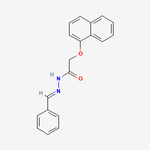 N'-Benzylidene-2-(1-naphthyloxy)acetohydrazide