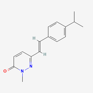 6-(4-isopropylstyryl)-2-methyl-3(2H)-pyridazinone