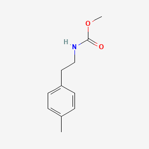 molecular formula C11H15NO2 B2473571 methyl N-[2-(4-methylphenyl)ethyl]carbamate CAS No. 1380403-84-8