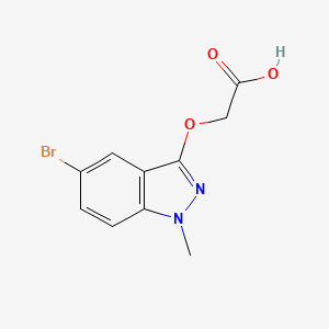 2-((5-Bromo-1-methyl-1H-indazol-3-yl)oxy)acetic acid
