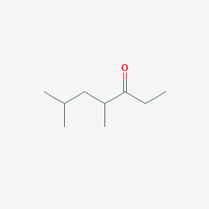 molecular formula C9H18O B2473636 4,6-Dimethylheptan-3-one CAS No. 40239-30-3