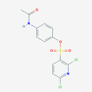 4-Acetamidophenyl 2,6-dichloropyridine-3-sulfonate