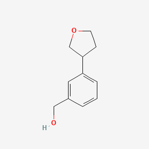 [3-(Oxolan-3-yl)phenyl]methanol