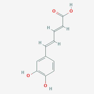 (2E,4E)-5-(3,4-Dihydroxyphenyl)-2,4-pentadienoic acid