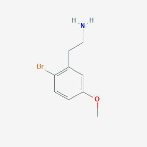 2-(2-Bromo-5-methoxyphenyl)ethanamine