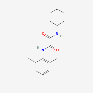 molecular formula C17H24N2O2 B2474138 N1-cyclohexyl-N2-mesityloxalamide CAS No. 941984-17-4