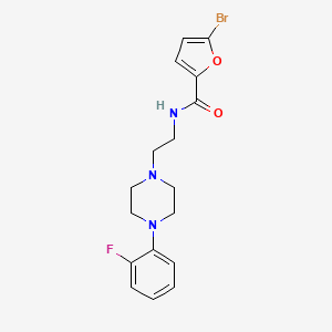 5-bromo-N-(2-(4-(2-fluorophenyl)piperazin-1-yl)ethyl)furan-2-carboxamide