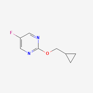 2-(Cyclopropylmethoxy)-5-fluoropyrimidine
