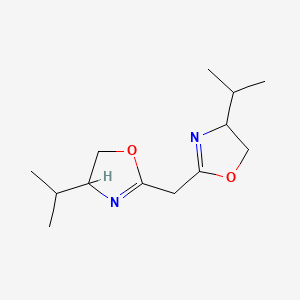 molecular formula C13H22N2O2 B2474564 Bis(4-isopropyl-4,5-dihydrooxazol-2-yl)methane CAS No. 131833-90-4; 152754-11-5