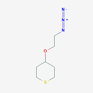 B2474738 4-(2-Azidoethoxy)thiane CAS No. 2138150-45-3