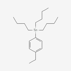 molecular formula C20H36Sn B2474954 Tributyl-(4-ethylphenyl)stannane CAS No. 198224-53-2