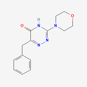 6-benzyl-3-morpholino-1,2,4-triazin-5(4H)-one