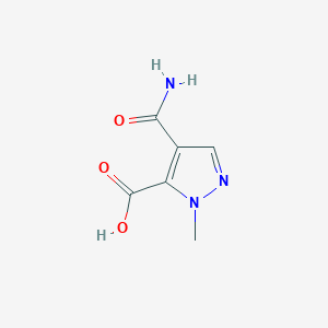 4-carbamoyl-1-methyl-1H-pyrazole-5-carboxylic acid
