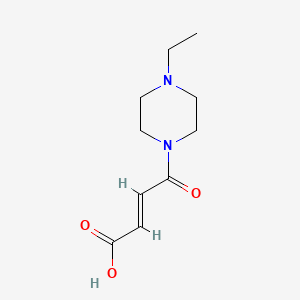 (E)-4-(4-ethylpiperazin-1-yl)-4-oxobut-2-enoic acid