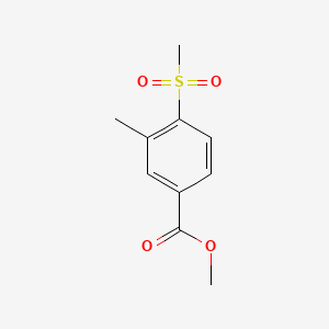 Methyl 3-methyl-4-(methylsulfonyl)benzoate