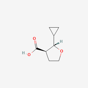 (2S,3R)-2-Cyclopropyltetrahydrofuran-3-carboxylic acid