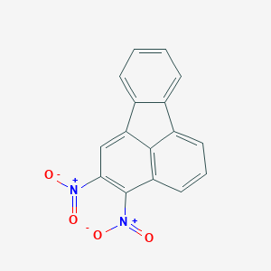 molecular formula C16H8N2O4 B024753 2,3-Dinitrofluoranthene CAS No. 105735-66-8