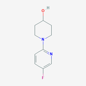 B2475572 1-(5-Fluoropyridin-2-yl)piperidin-4-ol CAS No. 1247792-84-2