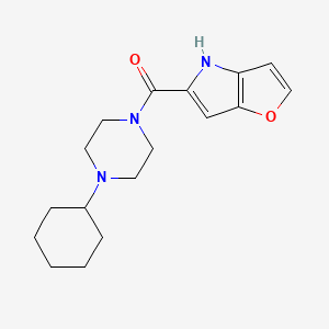 (4-cyclohexylpiperazin-1-yl)(4H-furo[3,2-b]pyrrol-5-yl)methanone
